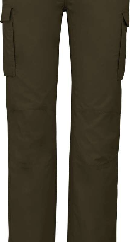 ka746-light_khaki-a1 Kariban LADIES' LIGHTWEIGHT MULTIPOCKET TROUSERS - Light Khaki