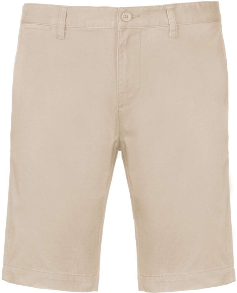 ka750-beige-a1 Kariban Ανδρικά CHINO BERMUDA SHORTS - μπεζ