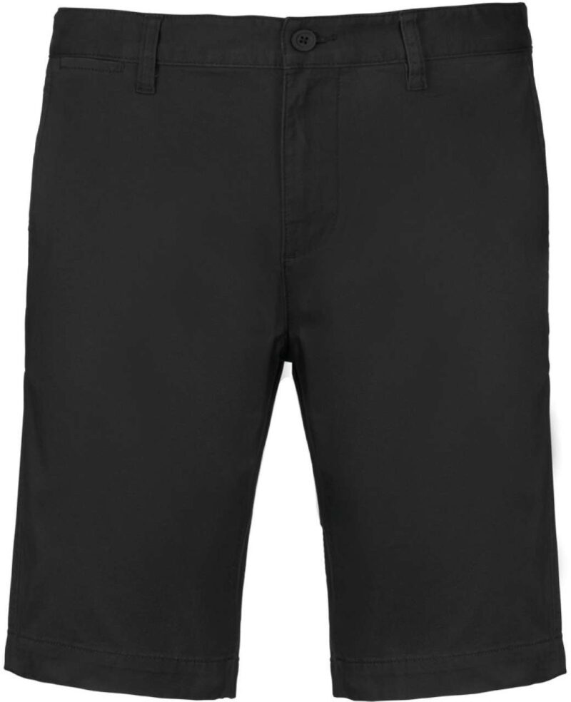Kariban Ανδρικά CHINO BERMUDA SHORTS - Μαύρο
