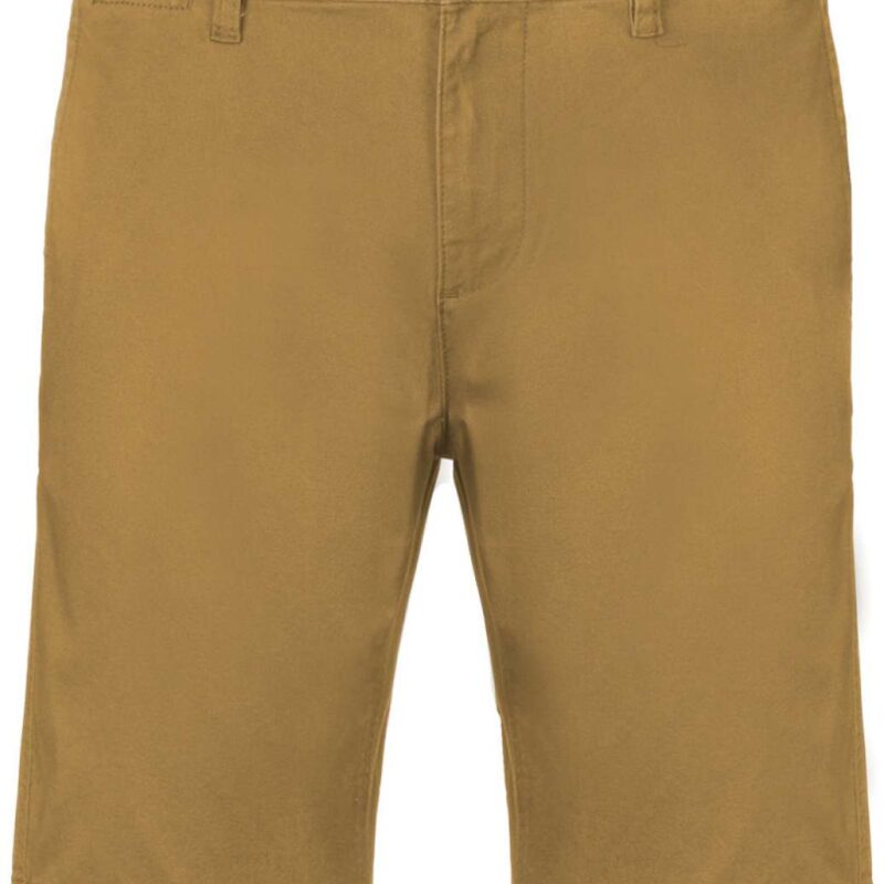 ka750-camel-a1 Kariban Ανδρικά CHINO BERMUDA SHORTS - Καμηλό