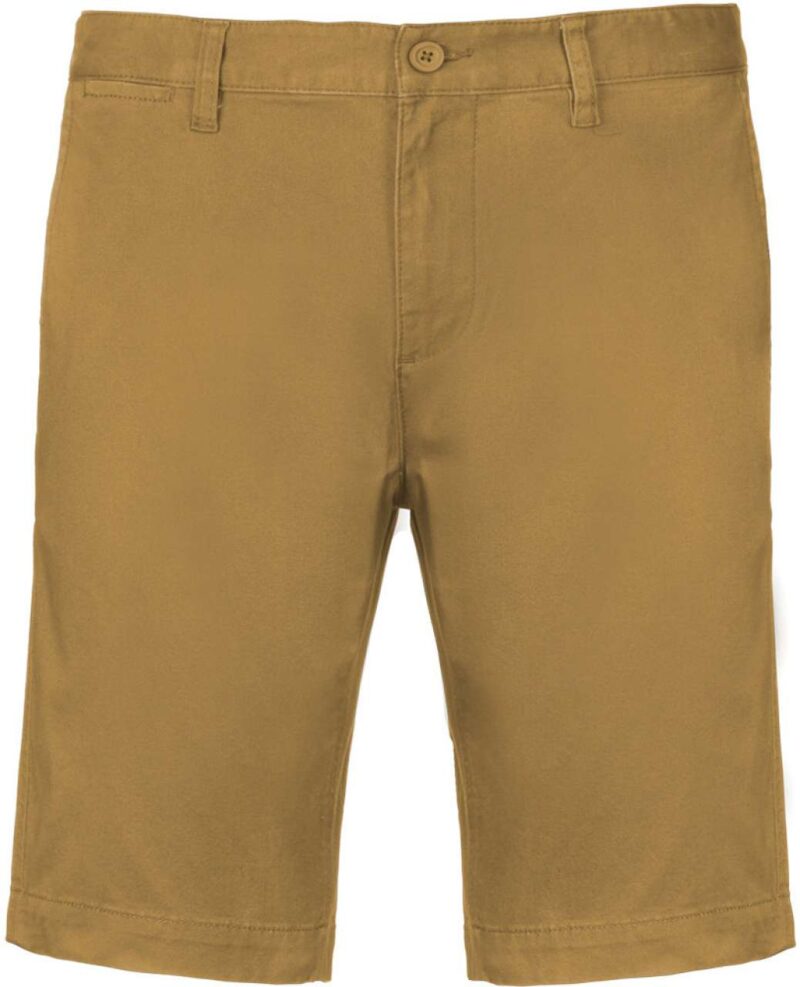 Kariban Ανδρικά CHINO BERMUDA SHORTS - Καμηλό