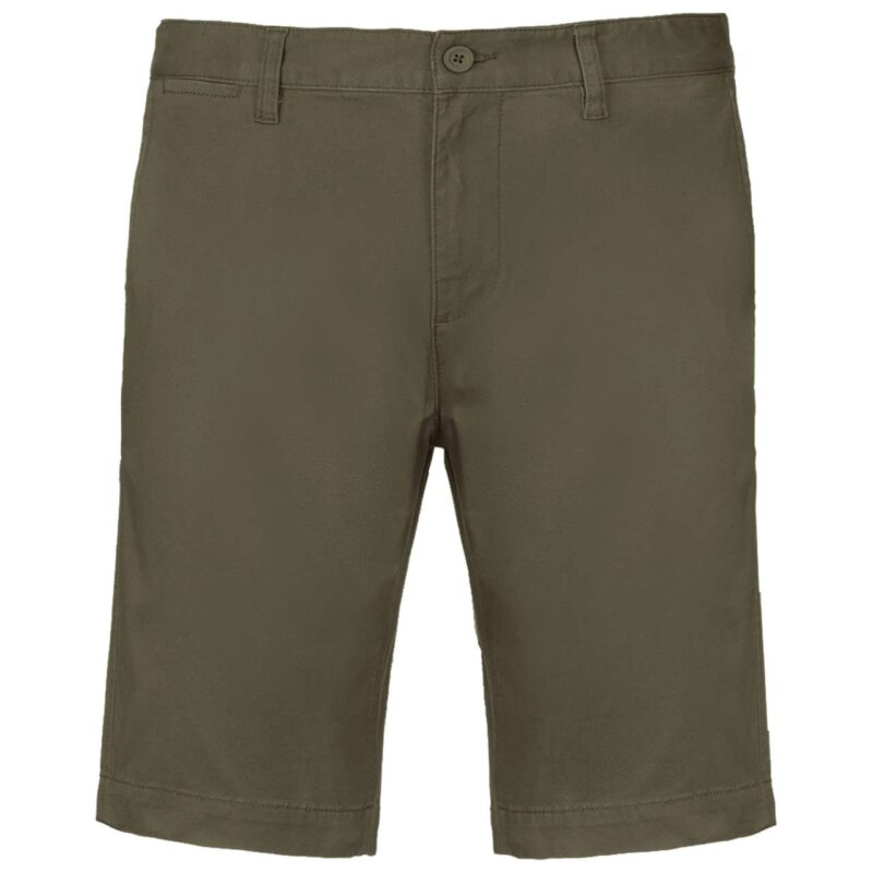 ka750-light_khaki-a1 Kariban Ανδρικά CHINO BERMUDA SHORTS - Light Khaki