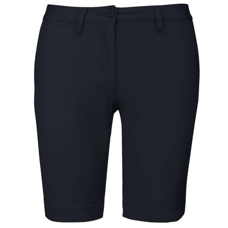 Kariban LADIES' CHINO BERMUDA SHORTS - Σκούρο ναυτικό μπλε