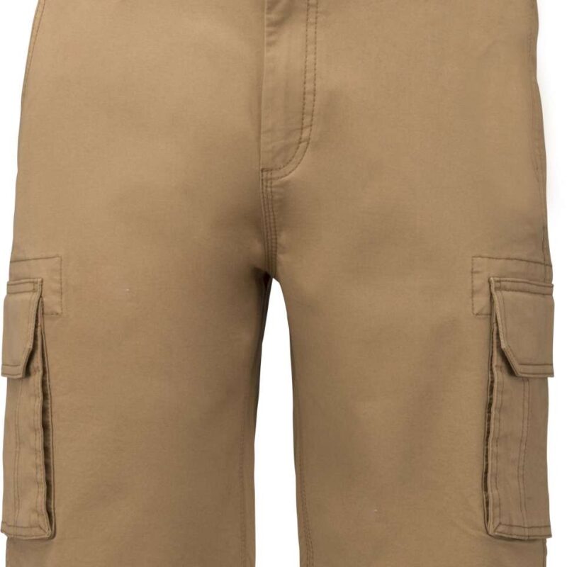 ka754-camel-a1 Kariban MULTIPOCKET BERMUDA SHORTS για MEN - Καμηλό