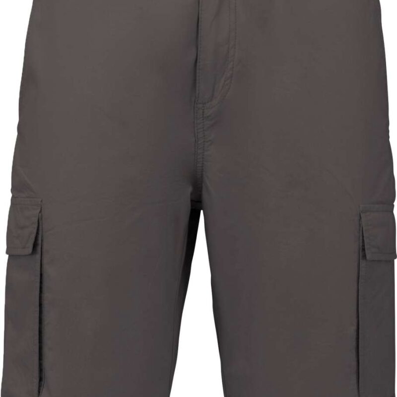 ka755-light_charcoal-a1 Kariban MEN'S LIGHTWEIGHT MULTIPOCKET BERMUDA SHORTS - Light Charcoal