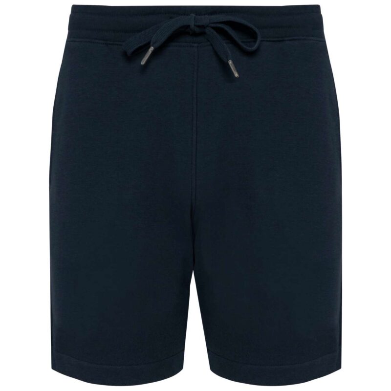 ka757-navy-a1 Kariban Ανδρικά ECO-FRIENDLY FRENCH TERRY BERMUDA SHORTS - Μπλε μαρίν