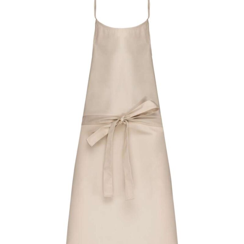 ka8000-angora-a1 Kariban POLYCOTTON APRON WITHOUT POCKET - Angora