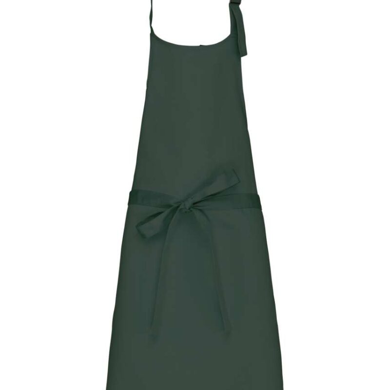 ka8000-bottle_green-a1 Kariban POLYCOTTON APRON WITHOUT POCKET - Πράσινο μπουκάλι