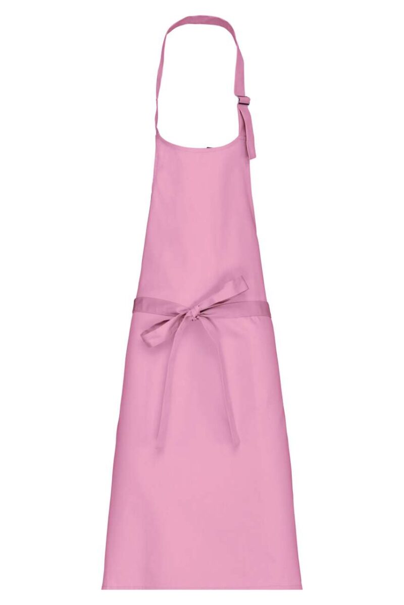 ka8000-dark_pink-a1 Kariban POLYCOTTON APRON WITHOUT POCKET - Σκούρο Ροζ