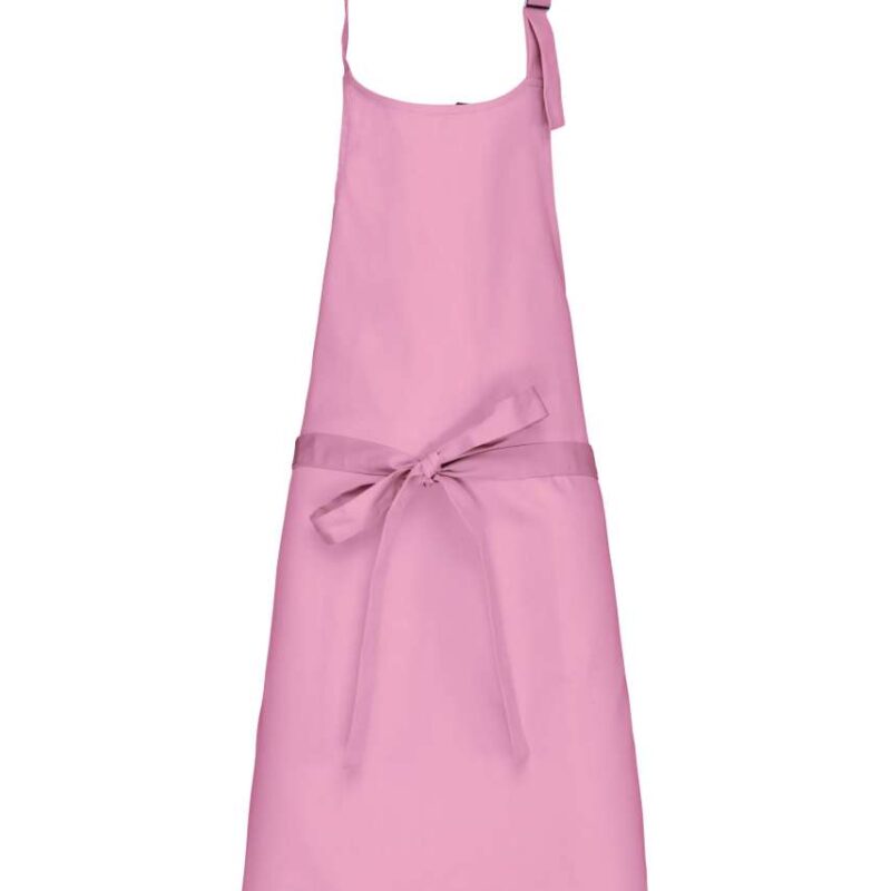 ka8000-dark_pink-a1 Kariban POLYCOTTON APRON WITHOUT POCKET - Σκούρο Ροζ