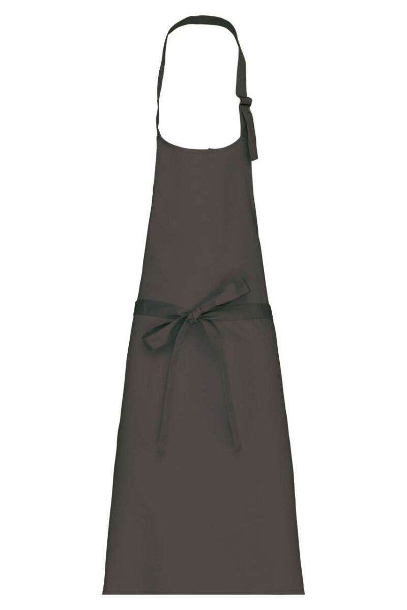 ka8000-green_olive-a1 Kariban POLYCOTTON APRON WITHOUT POCKET - Πράσινο ελιάς