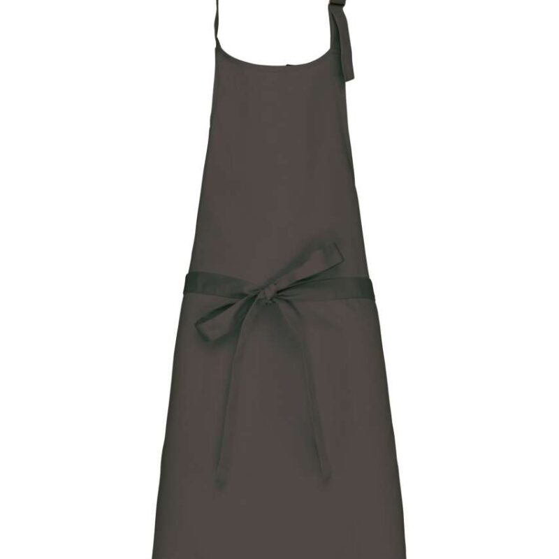 ka8000-green_olive-a1 Kariban POLYCOTTON APRON WITHOUT POCKET - Πράσινο ελιάς