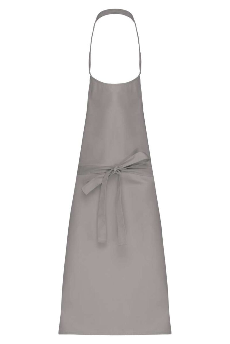 Kariban POLYCOTTON APRON WITHOUT POCKET - Ανοιχτό γκρι