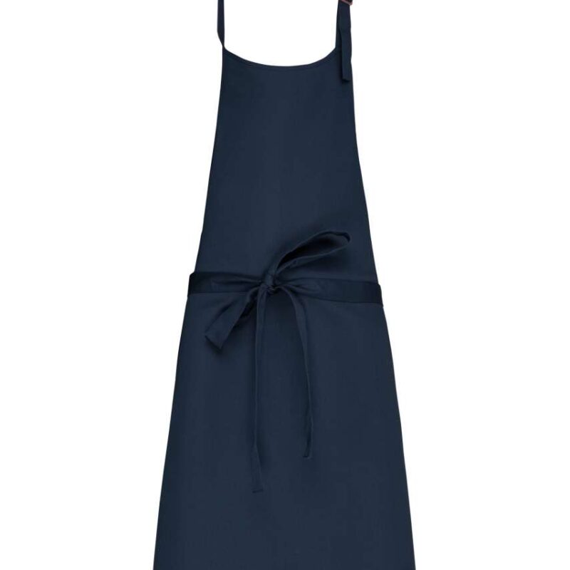 ka8000-navy-a1 Kariban POLYCOTTON APRON WITHOUT POCKET - Μπλε μαρίν