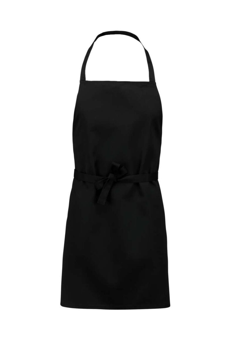 Kariban LIGHTWEIGHT POLYCOTTON APRON - Μαύρο