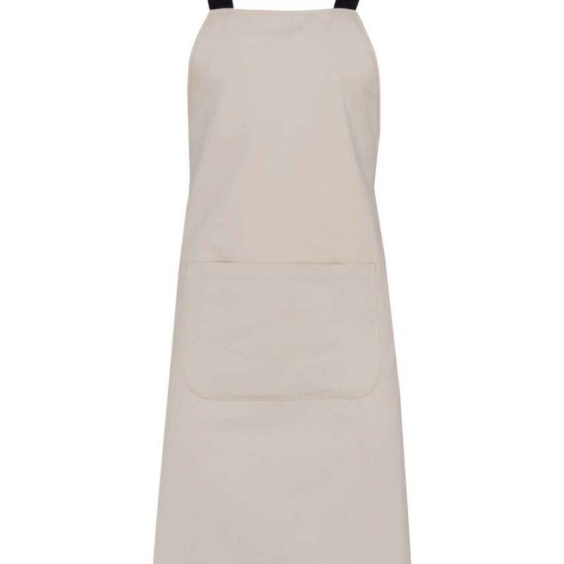 ka8002-angora-a1 Kariban ORGANIC COTTON APRON - Angora