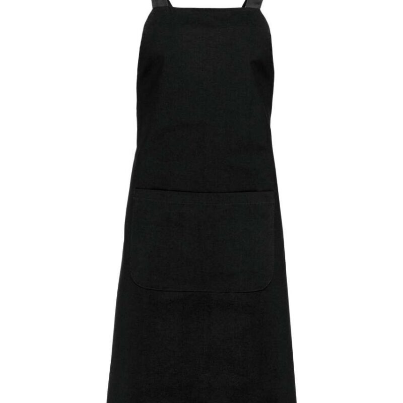 ka8002-black-a1 Kariban ORGANIC COTTON APRON - Μαύρο