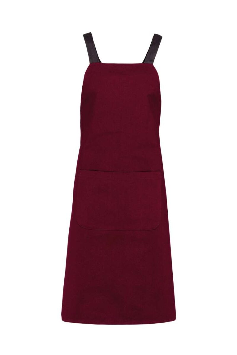 Kariban ORGANIC COTTON APRON - Κρασί