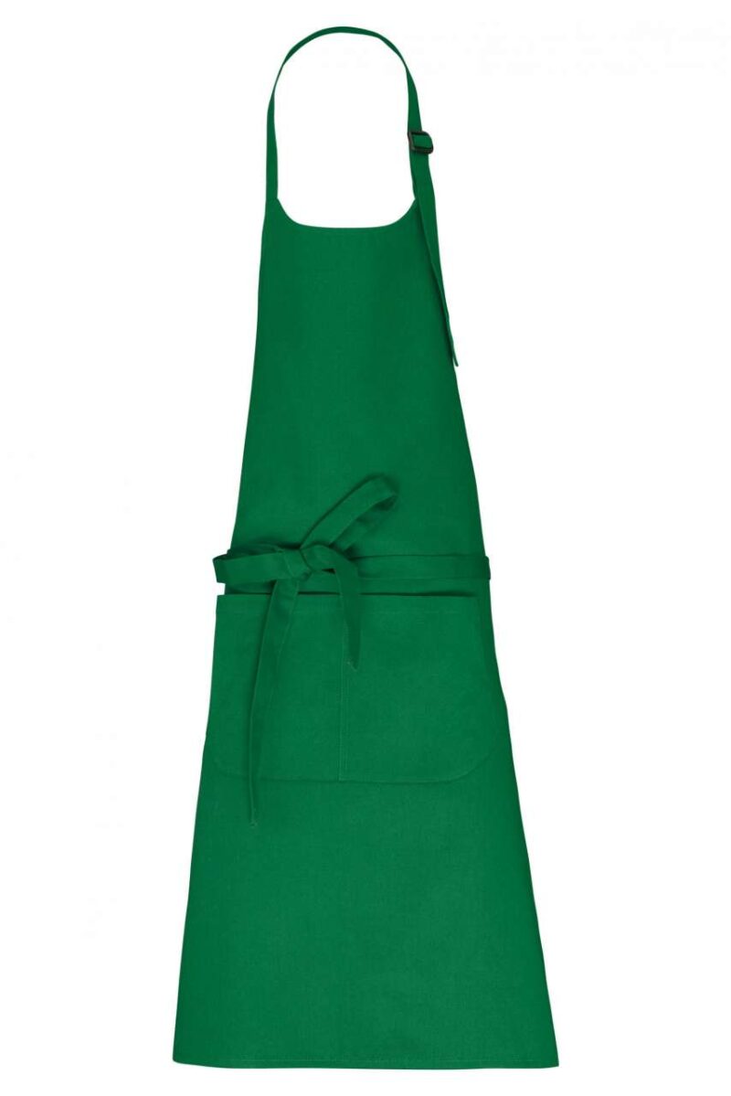 Kariban APRON WITH POCKET σε ORGANIC COTTON - Green Field