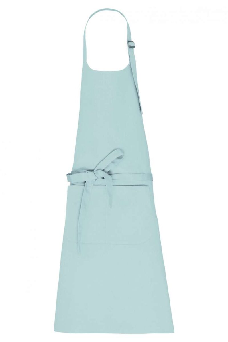 ka8007-ice_mint-a1 Kariban APRON WITH POCKET σε ORGANIC COTTON - Ice Mint
