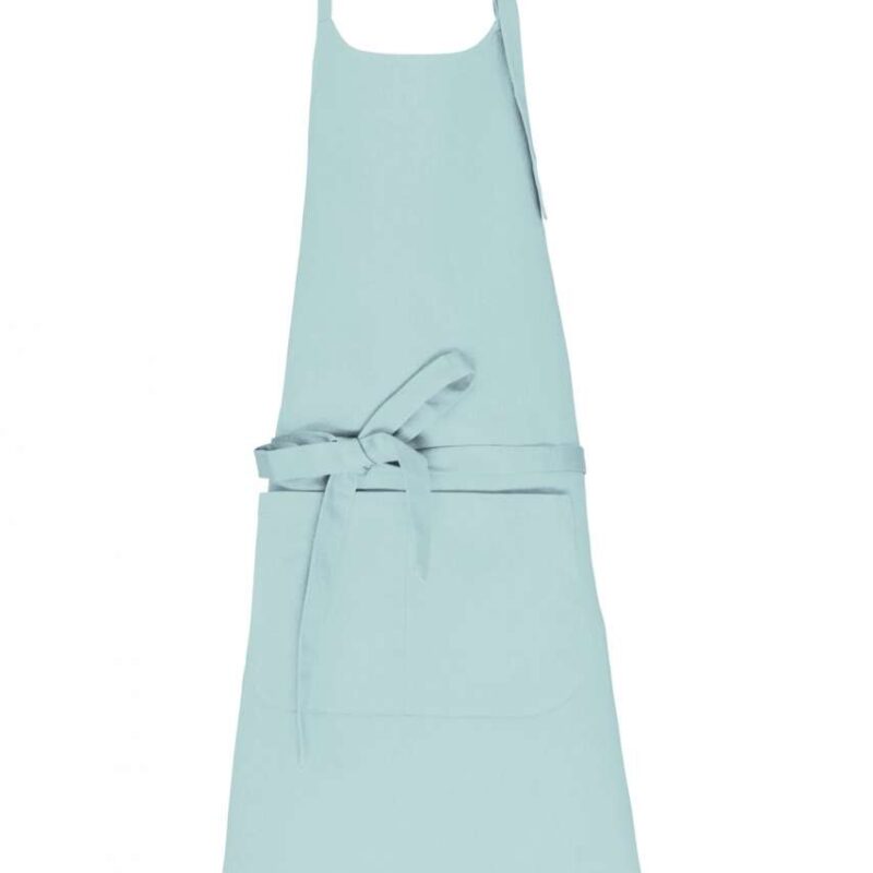 ka8007-ice_mint-a1 Kariban APRON WITH POCKET σε ORGANIC COTTON - Ice Mint
