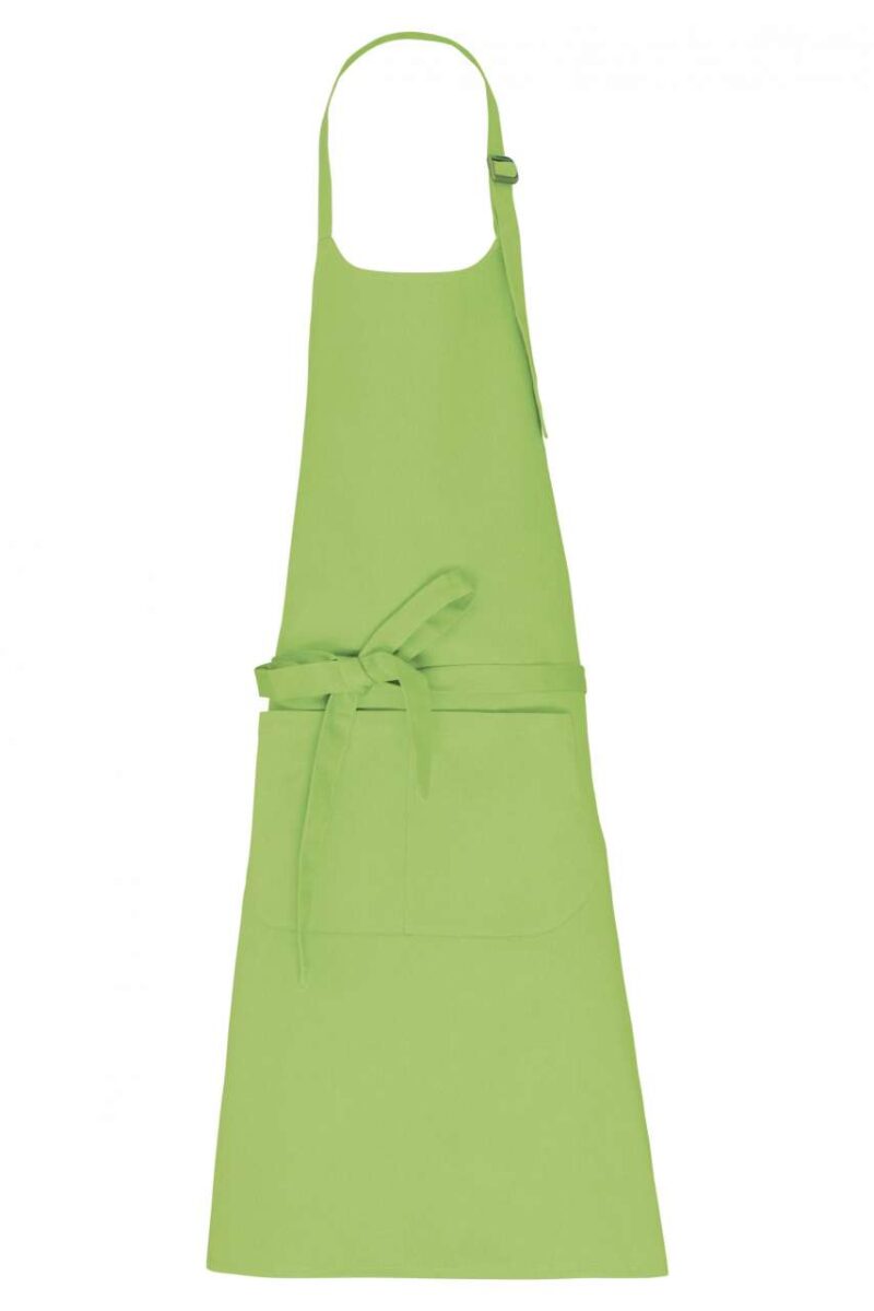 Kariban APRON WITH POCKET σε ORGANIC COTTON - Λαχανί