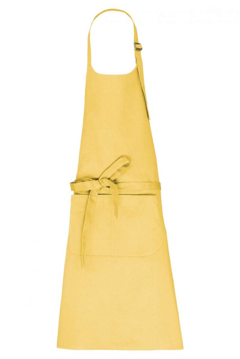 ka8007-pineapple-a1 Kariban APRON WITH POCKET σε ORGANIC COTTON - Pineapple