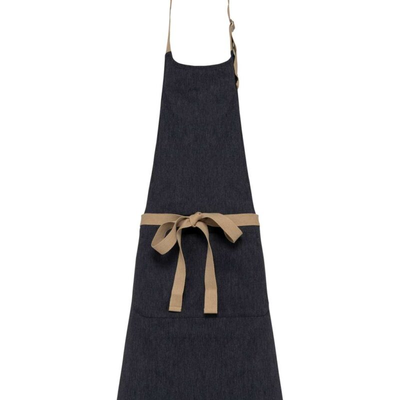 ka8013-carbon-a1 Kariban UNISEX ECO-FRIENDLY APRON - 73% Recycled Cotton/25% Polyester/2% Other Fibres