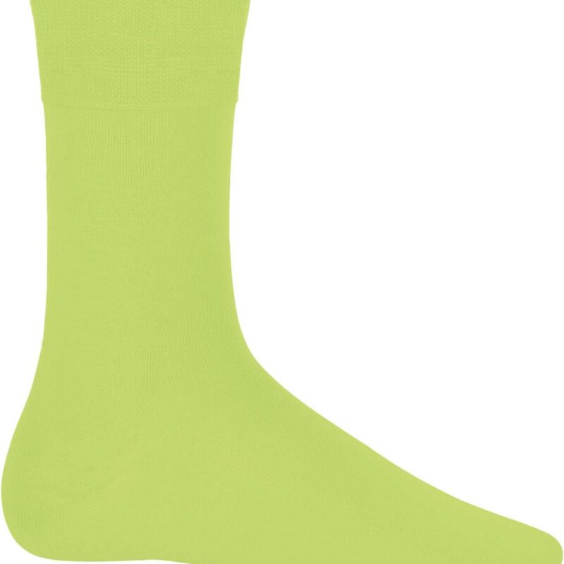 ka813-lime-a1 Kariban COTTON CITY SOCKS - Λαχανί