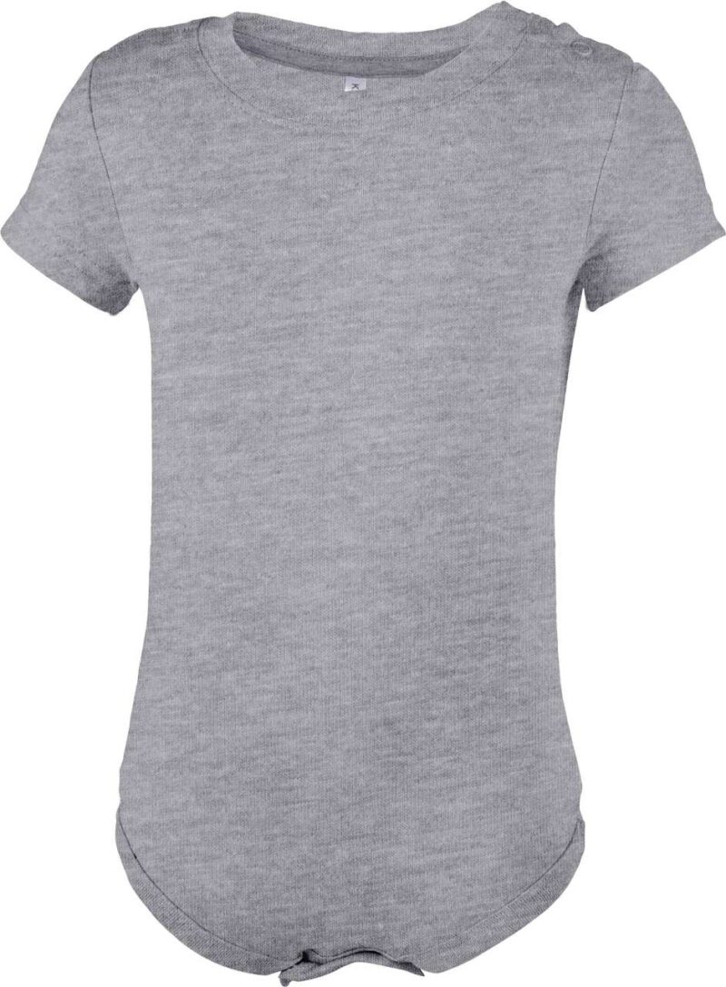 ka831-oxford_grey-a1 Kariban SHORT-SLEEVED BODYSUIT για BABIES - 90% Βαμβάκι/10% Βισκόζη