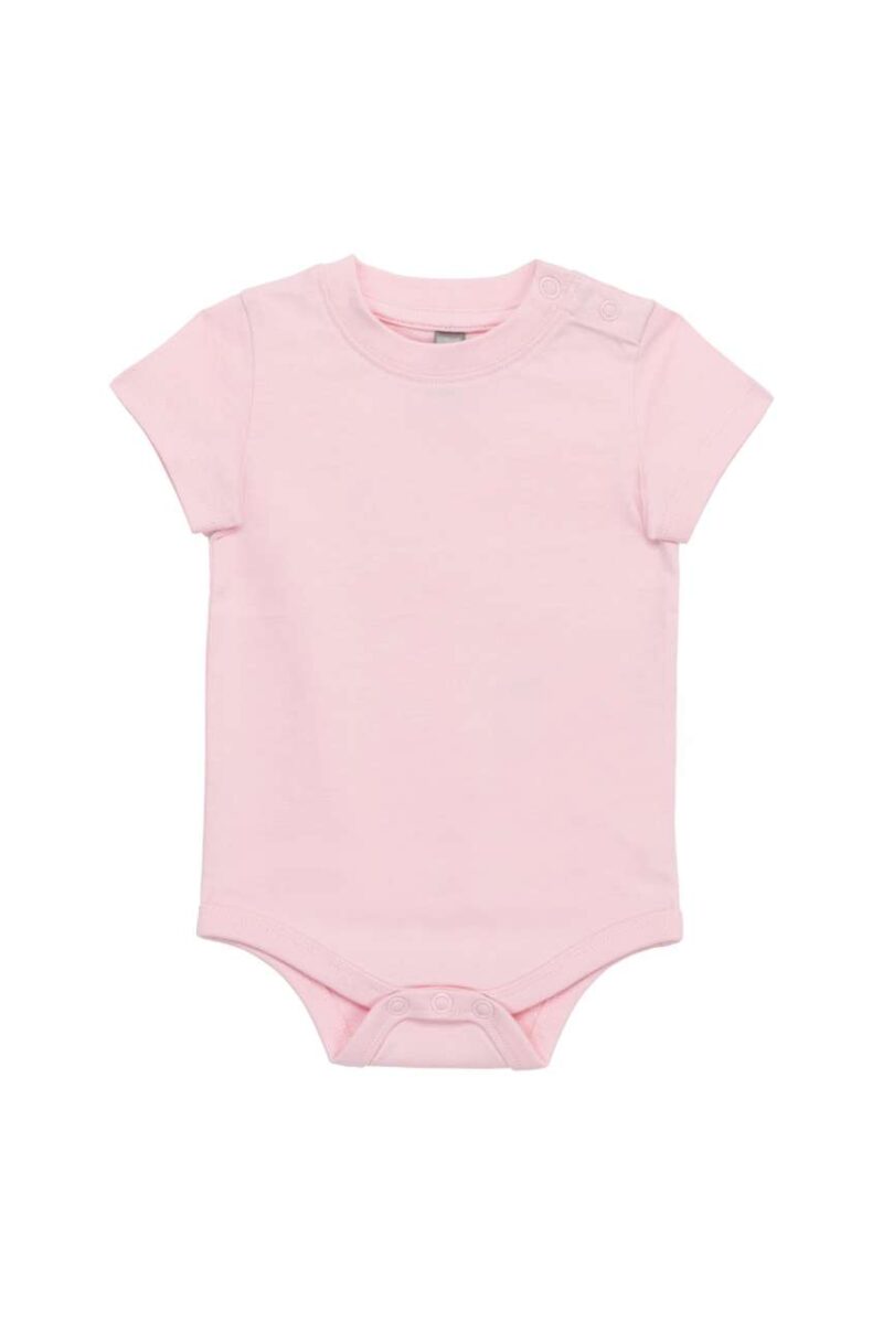 ka831-pale_pink-a1 Kariban SHORT-SLEEVED BODYSUIT για BABIES - Ανοιχτό ροζ