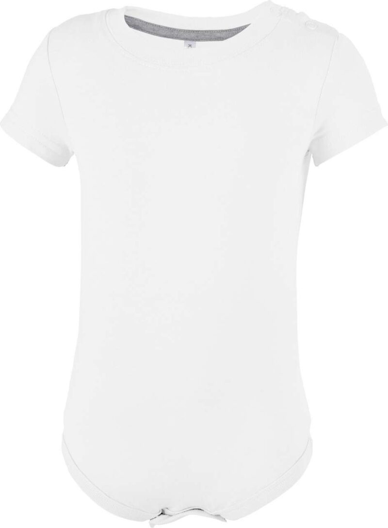 ka831-white-a1 Kariban SHORT-SLEEVED BODYSUIT για BABIES - Λευκό