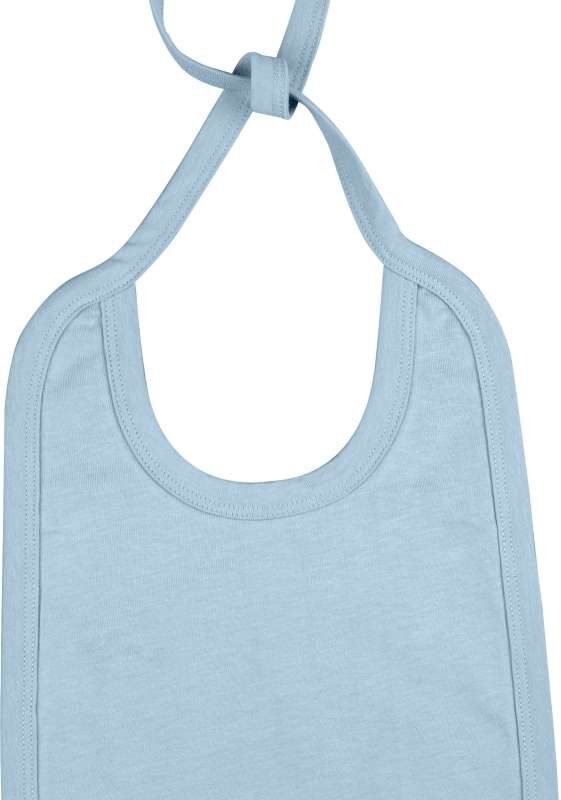 ka832-sky_blue-a1 Kariban BABIES' COTTON BIB - Γαλάζιο