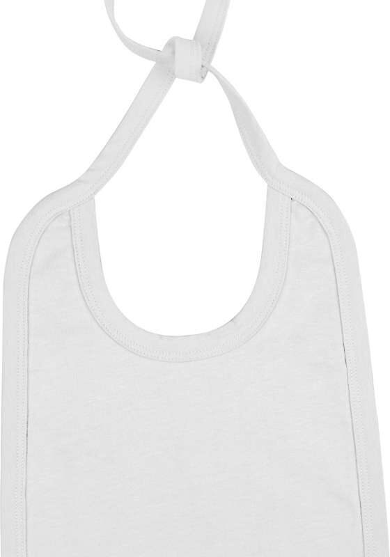 ka832-white-a1 Kariban BABIES' COTTON BIB - Λευκό