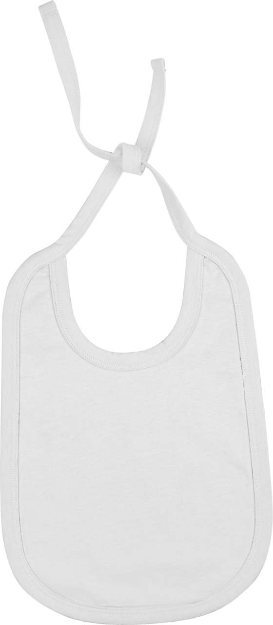 Kariban BABIES' COTTON BIB - Λευκό