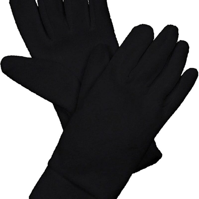 ka876-black-a1 K-UP FLEECE GLOVES - Μαύρο