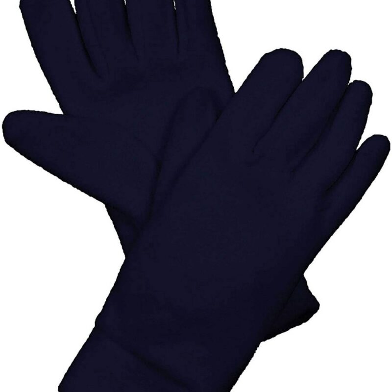 ka876-navy-a1 K-UP FLEECE GLOVES - Μπλε μαρίν