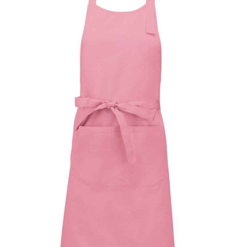 Kariban COTTON APRON WITH POCKET - Σκούρο Ροζ