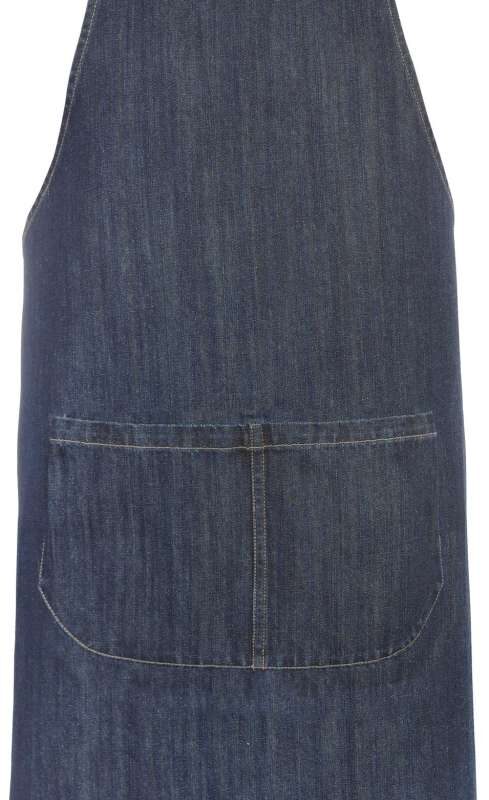 ka885-denim-a2 Kariban COTTON APRON WITH POCKET - 65% Βαμβάκι/35% Πολυεστέρας