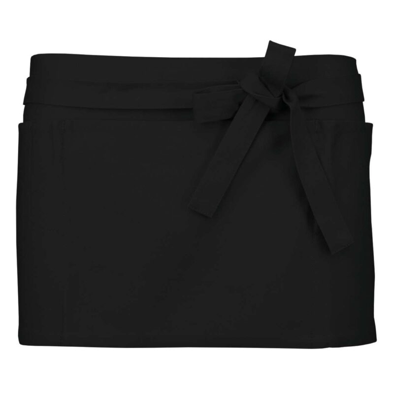 ka886-black-a1 Kariban COTTON SHORT APRON - Μαύρο