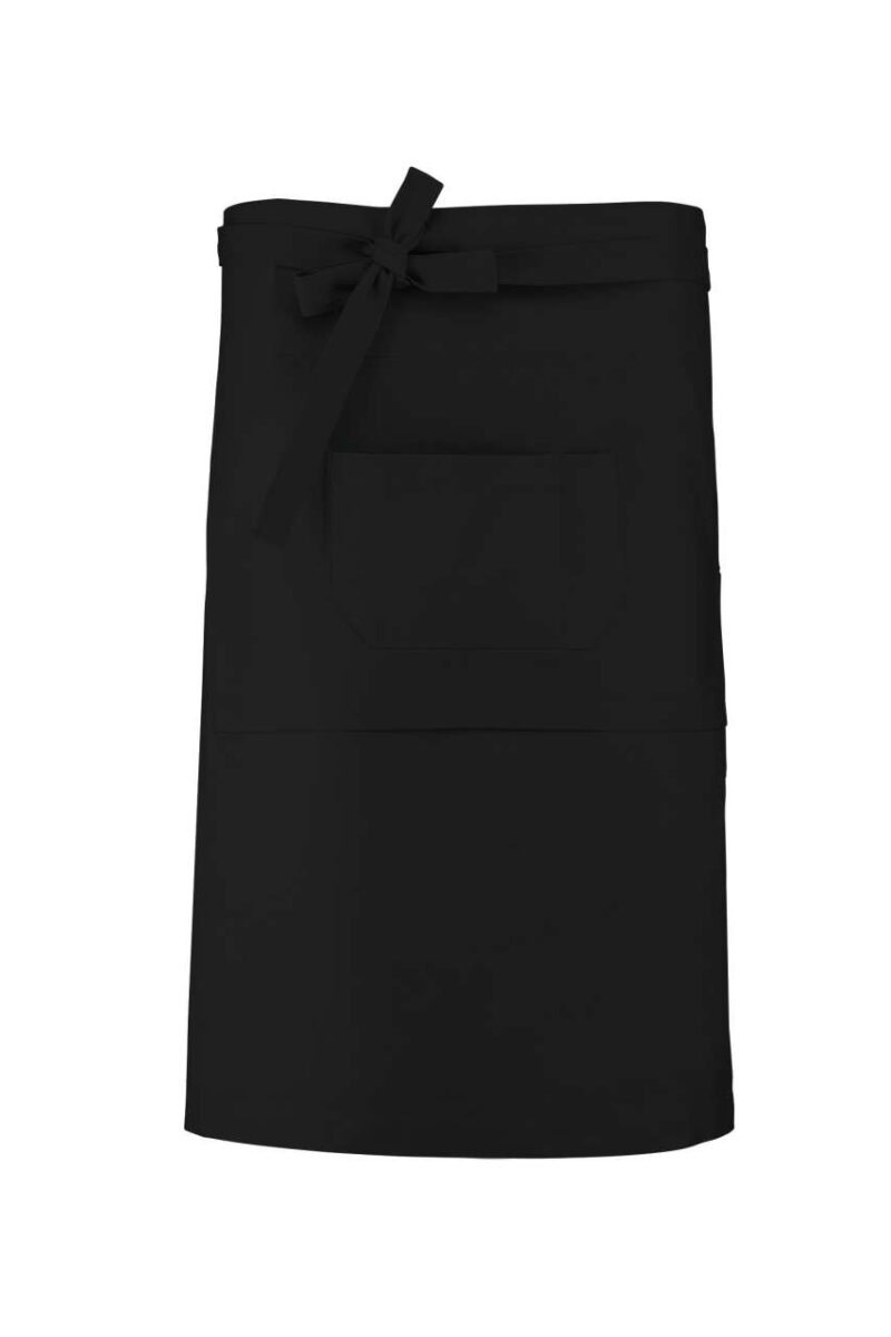 ka887-black-a1 Kariban COTTON LONG APRON - Μαύρο