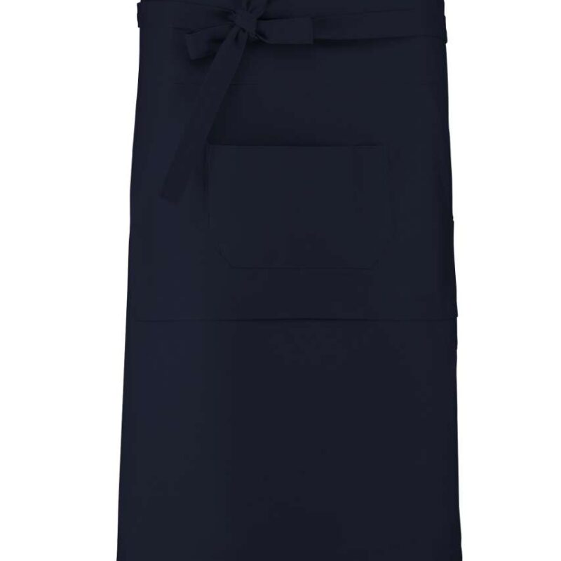 ka887-navy-a1 Kariban COTTON LONG APRON - Μπλε μαρίν