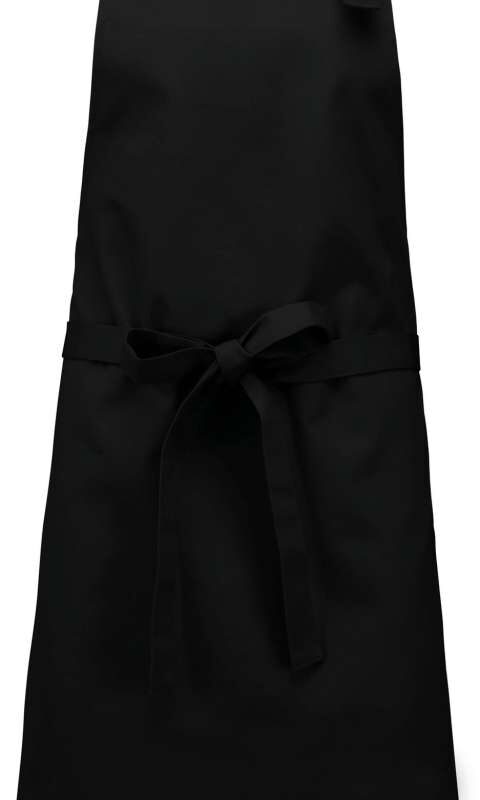 Kariban COTTON APRON WITHOUT POCKET - Μαύρο