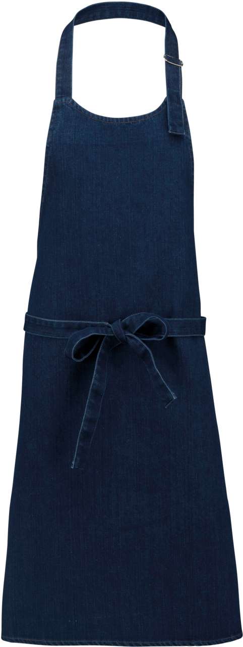 ka895-denim-a1 Kariban COTTON APRON WITHOUT POCKET - 65% Βαμβάκι/35% Πολυεστέρας