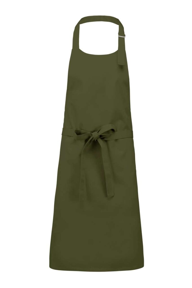 Kariban COTTON APRON WITHOUT POCKET - Light Khaki