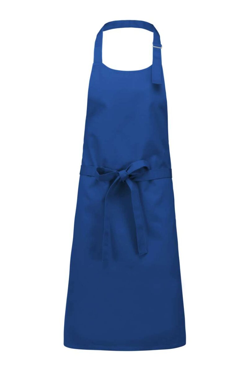 Kariban COTTON APRON WITHOUT POCKET - Βασιλικό μπλε