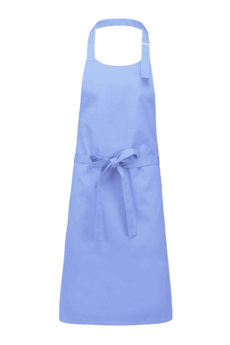 Kariban COTTON APRON WITHOUT POCKET - Γαλάζιο