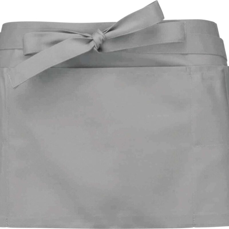 Kariban POLYCOTTON SHORT APRON - Ανοιχτό γκρι
