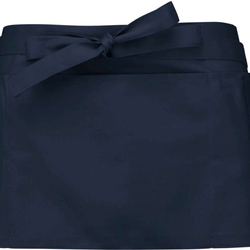 ka896-navy-a1 Kariban POLYCOTTON SHORT APRON - Μπλε μαρίν