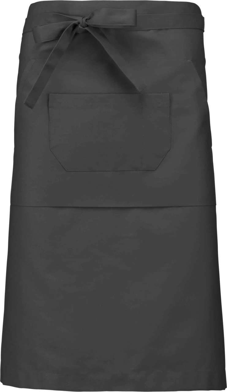 Kariban POLYCOTTON LONG APRON - Σκούρο Γκρι